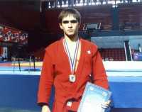 Руслан Багдасарян - серебряный призер первенства мира по самбо среди юношей и юниоров 