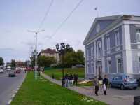 Здание мэрии города Павлово расположено на улице Коммунистической