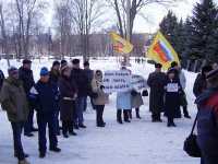 Митинг в Павлове против строительства гипсового карьера.