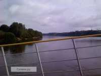 Река Ока в октябре разлилась как весной