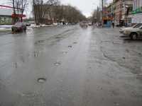 Дорожное покрытие на улицах в городе Павлово-на-Оке